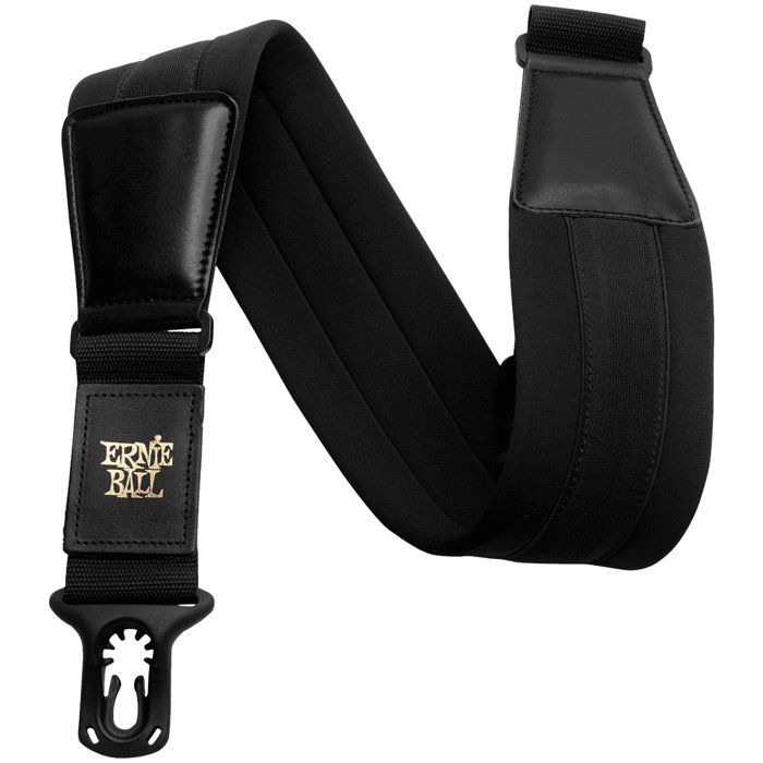 Ernie Ball 4146 - Sangle guitare Polylock large - Noire