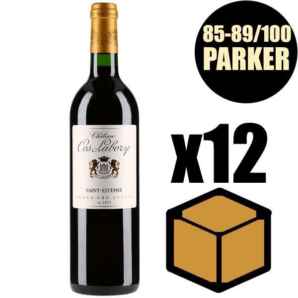 X12 Château Cos Labory 2015 75 cl AOC Saint-Estèphe Rouge 5ème Cru Classé Vin Rouge