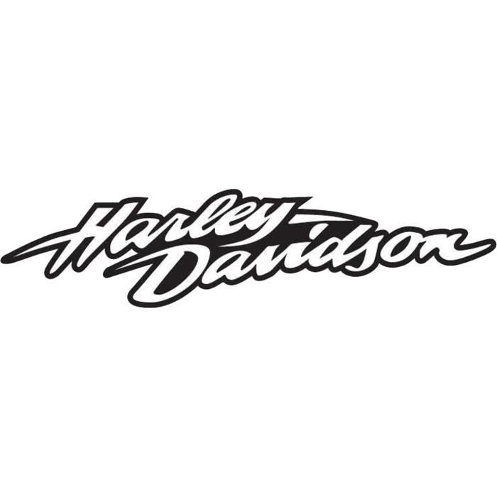 Super FabriqueVotre Harley mérite le meilleur, votre casque mérite un stickers de rappel de la marque, qui est de plus rétro
