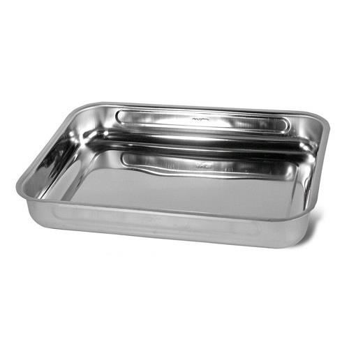 Gerimport rôtissoire 25 x 20 cm en acier inoxydable argenté