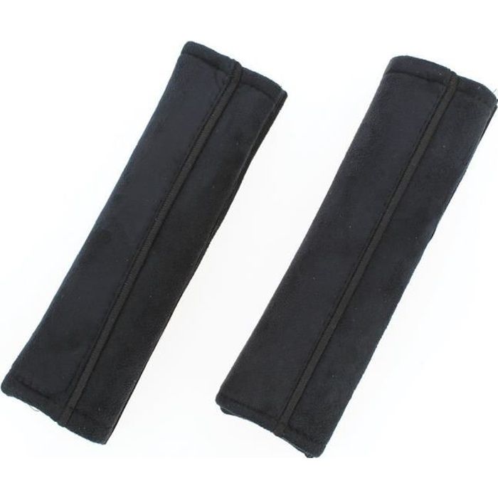 Race Sport bande couvre 24 x 6,5 cm 2 pièces feutre noir