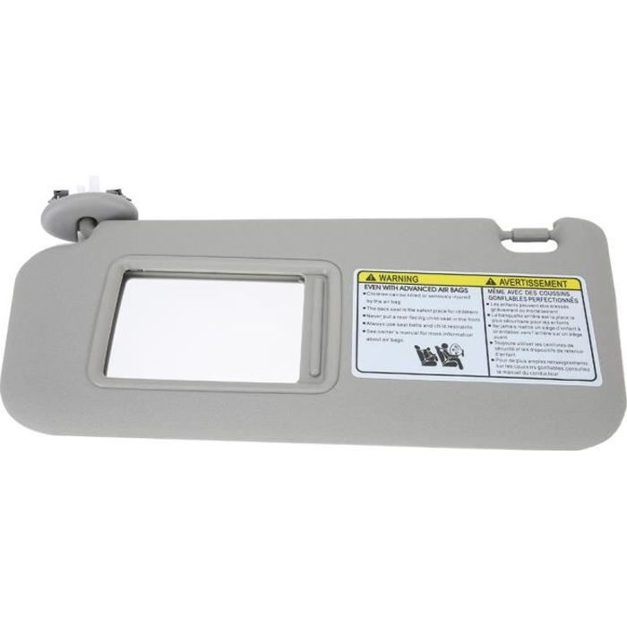 Cuque pare-soleil de voiture Pare-soleil côté conducteur gauche 74320-42501-B2 pour RAV4 2006-2009 gris