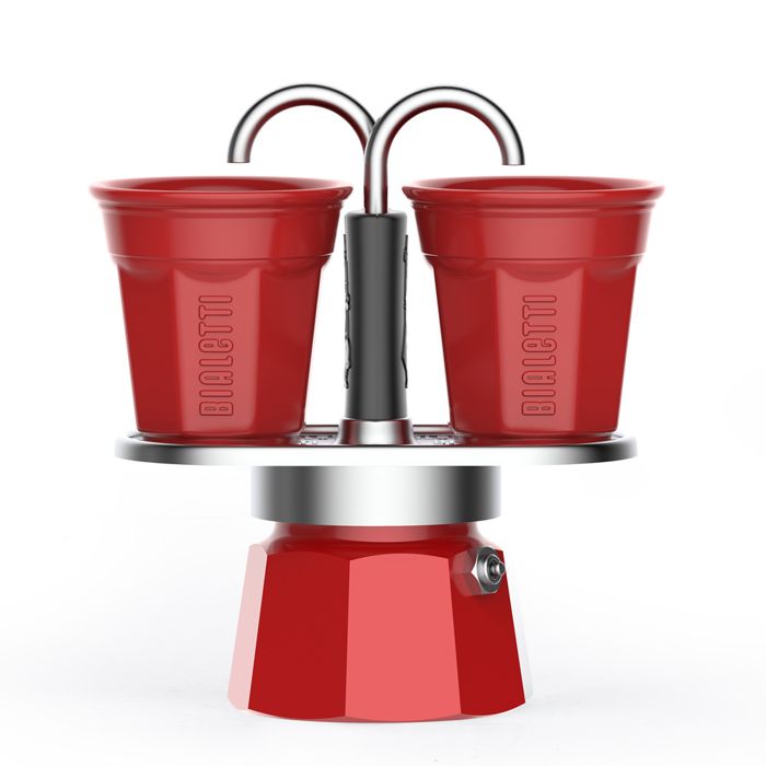 Set mini Express 2 tasses rouge - Bialetti 61 Rouge