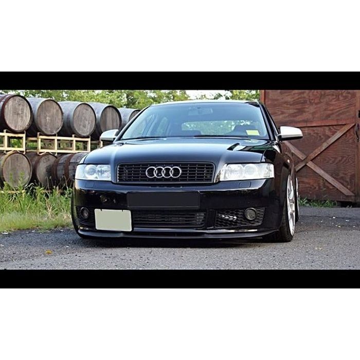 Pour Audi A4 S4 B6 8E Spoiler Lèvre Lame Inférieure Pare-Choc Avant Noir 00-06