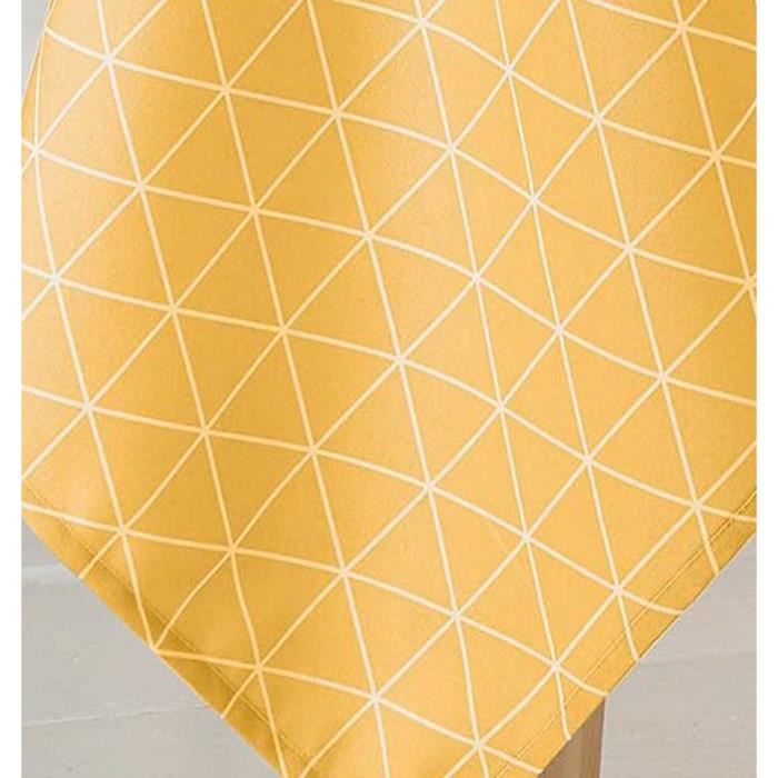 Nappe Ovale Scandinave Maïs 180 x 240 cm