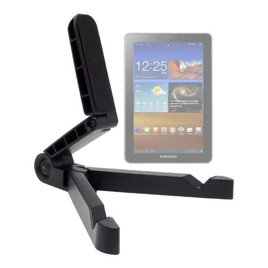 Support tablette pliable et reglable universelle