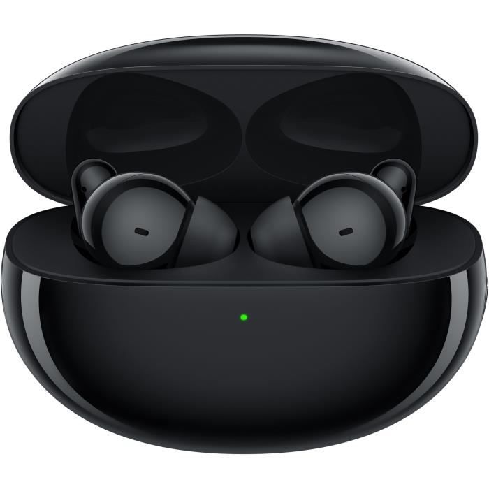 OPPO Enco Free 2 - Ecouteurs Bluetooth sans Fil avec Réduction Active du Bruit – Noir