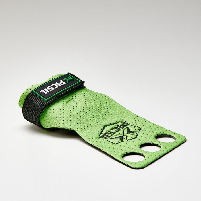 PICSIL Azor Maniques Hypoallergéniques en Carbone à 3 Trous pour Cross Training (Vert, L)