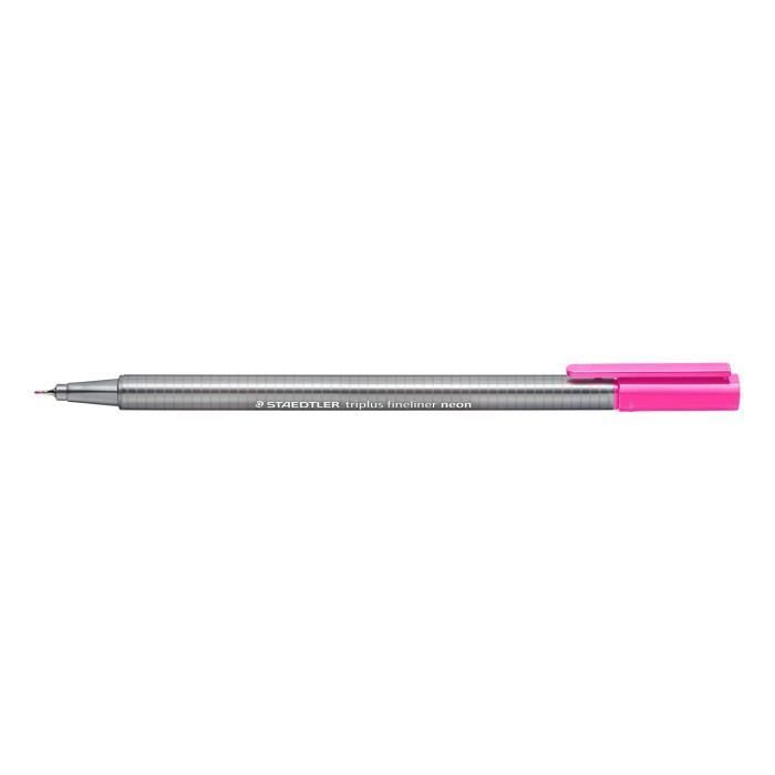 triplus® fineliner 334 - Feutre pointe superfine 0,3 mm rose fluo