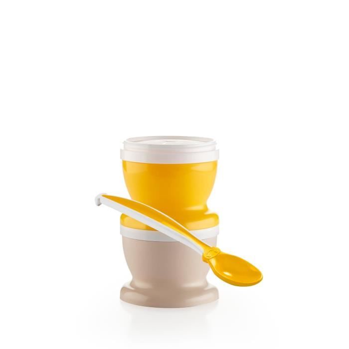THERMOBABY 2 PETITS POTS POUR NOURRITURE Ananas