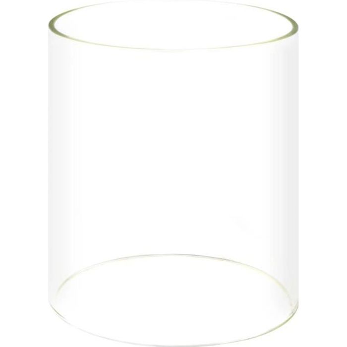 VidaXL Cylindre en verre pour réchaud à hot-dog 200 x 240 mm