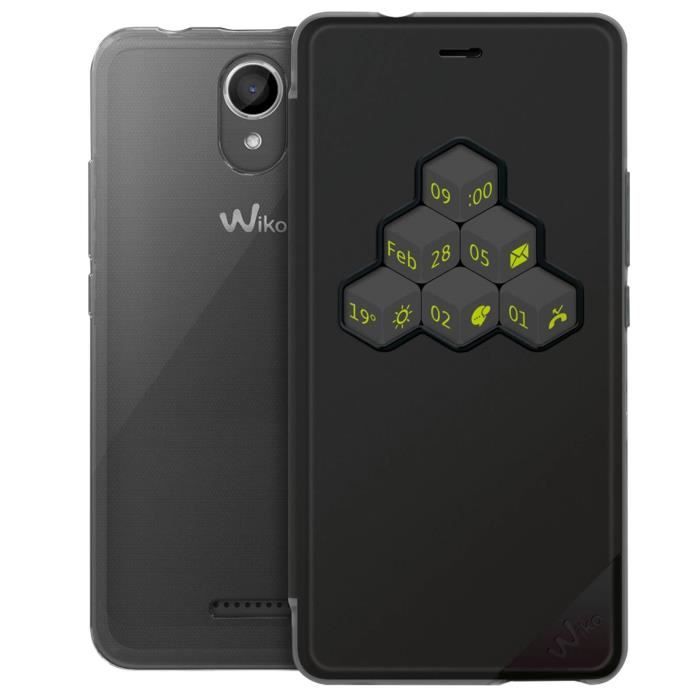 Wiko Smart Folio WiCUBE Noir Harry