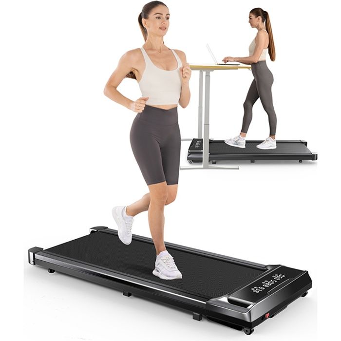 Tapis de Course Vitesse 110 km/h Avec hautparleur Bluetooth & large Écran LED Charge max