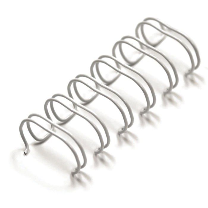 Albyco Wire-o Peignes Filetées Blanc - Anneaux Métalliques - 9,5