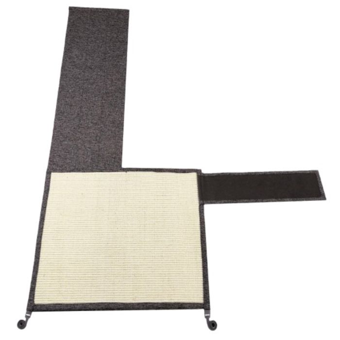 Meilleurs prix pour QUIIENCLEE Coussin de canapé en lin-Tapis anti-griffes pour chat - Protège le canapé - 140*60*13cm-Tapis anti-griffes