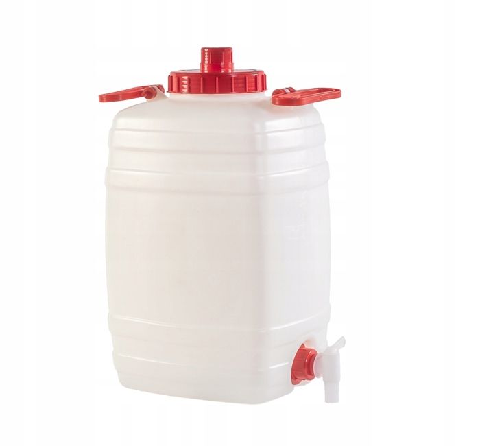 Bidon Eau Potable 20L Avec Robinet Métal – Réservoir Camping, Randonnée Ou Jardin Robuste Et Pratique