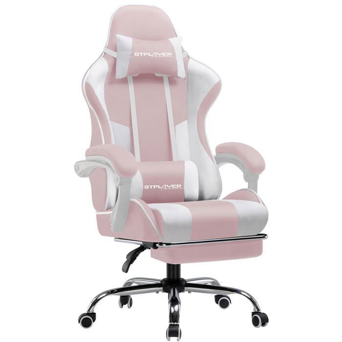 Chaise de gaming ergonomique GTPLAYER Tissu GT800A 50x50x125 cm - vue 2