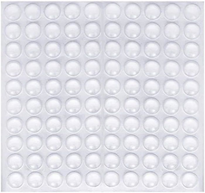 Recharge De 100 Pastilles Adhésives Transparentes En PU Pour Aimants 11 à 15mm - Marque Auris - Neuf
