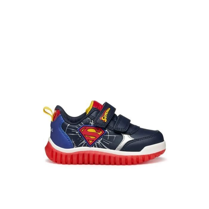 Baskets bébé garçon Geox Lightyloo - bleu marine/bleu roi