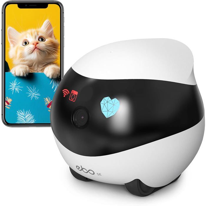 Caméra Robotique Enabot EBO SE FamilyBot 1080p avec Audio Bidirectionnel et Vision Nocturne