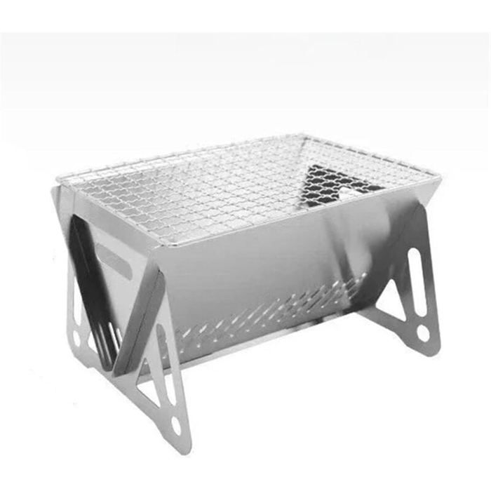 Barbecue multifonction portable - MICH - Pliable - Mini brasero - Chauffage extérieur - Griller frire réchauffer