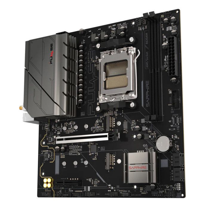 Sapphire Pulse A620AM Scheda Madre AMD AM5 Micro-ATX DDR5 PCIe 4.0 Wi-Fi 6