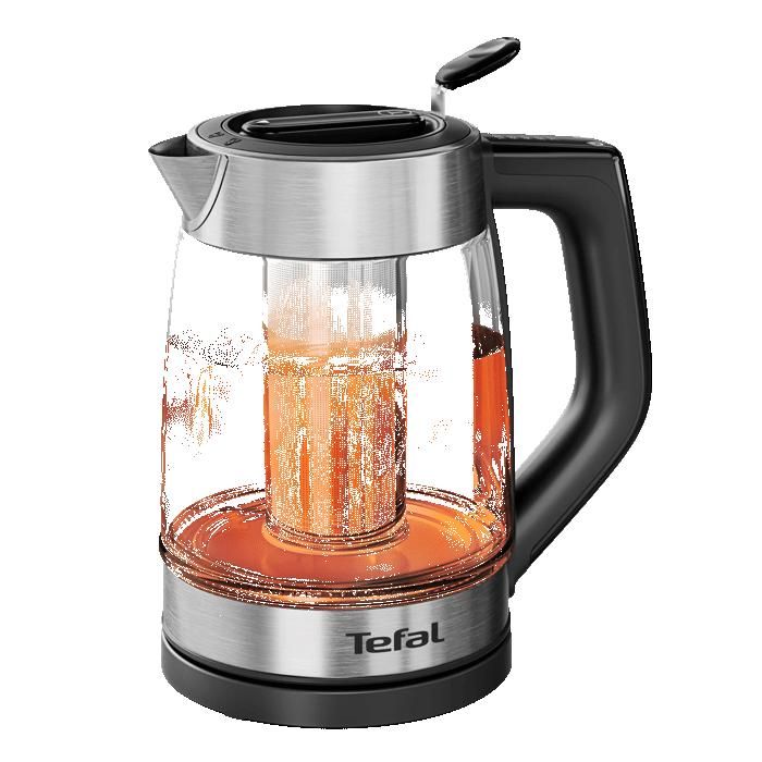 Tefal BJ760D bouilloire 1 7 et Acier inoxydable - vue 2