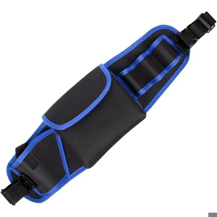 Sac à outils ceinture porteoutils pour le travail du bois sac de rangement pour outils de construction(bleue)