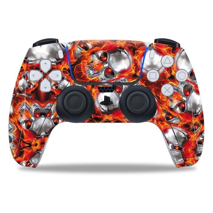 A09-Autocollant de peau pour manette de jeu PlayStation 5 PS5, accessoires de manette