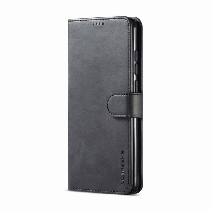 Étui Portefeuille En Cuir Pour Nokia 6.2 (2019) - Noir Premium - Neuf