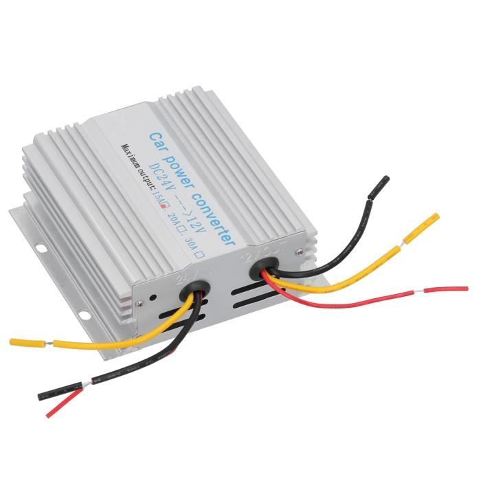 Convertisseur DC-DC 36V/48V Vers 12V - 10A 120W - Efficacité 96% - Étanche IP67 - Pour Alimentations électroniques