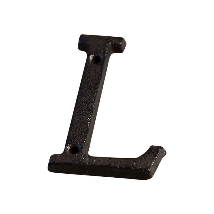 Lettre de numéro de fer en alliage créatif Lettre de maison de bricolage créatif c42706