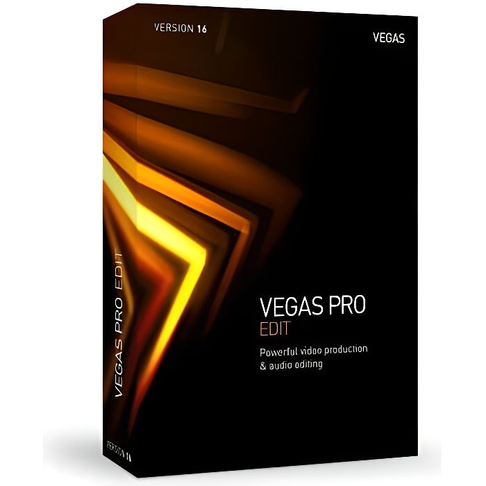 MAGIX Logiciel montage vidéo VEGAS Pro 16 Edit