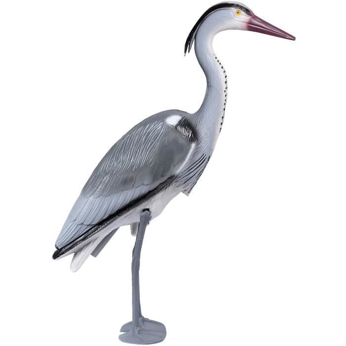 Héron pour Bassin Jardin Etang ARTECSIS / 70cm, Plastique / Effaroucheur, Décoration extérieur