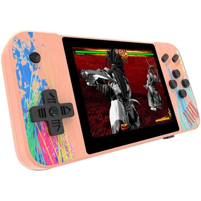 Console de Jeu Portable, 6000 Jeux Classiques intégrés, Console de Jeu