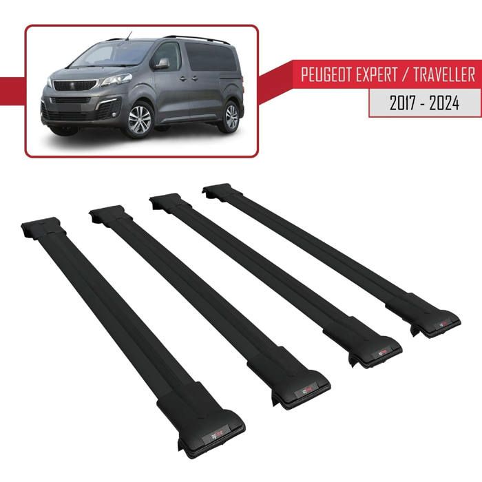 Pour Peugeot Expert Traveller 2017-2024 Barres de Toit FLY