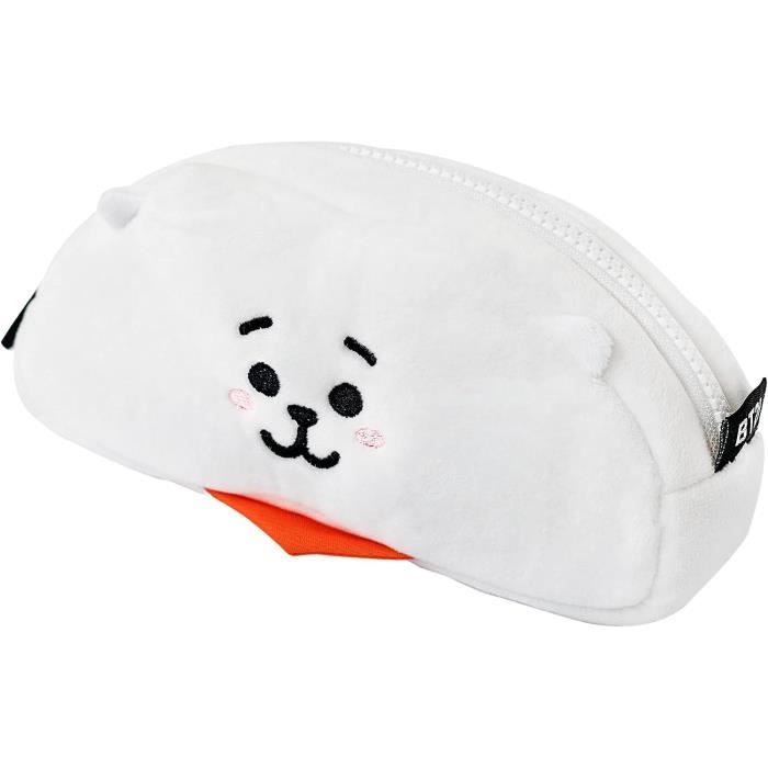 Trousse Scolaire BT21 Peluche Mang - 20x10x5 Cm Licence Officielle