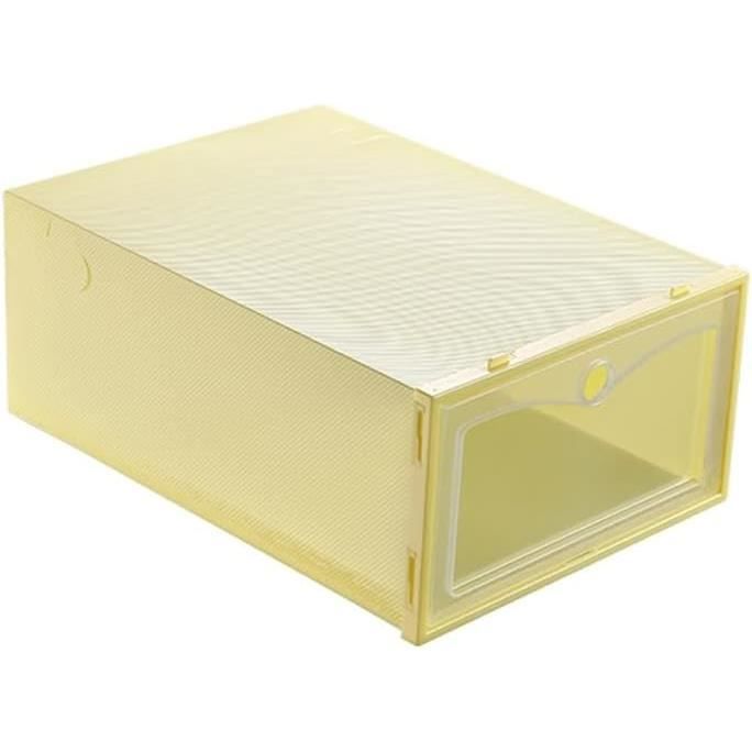 Lot De 10 étagères à Chaussures Double Couche – Gain De Place, Antidérapantes, Sans Montage | Rangement Chaussures Armoire Couloir - 10