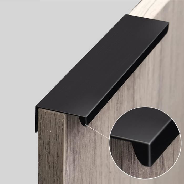 SYZOW Lot De 6 Poignée Invisible Poignée De Meuble Cuisine Poignee