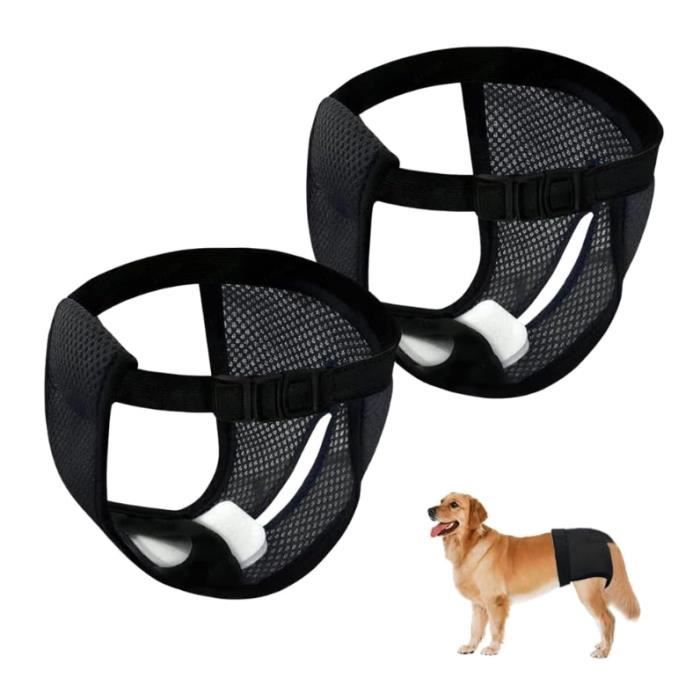 Culotte de Chien - YD - 2PCS - Lavable - Réglable - Confortable