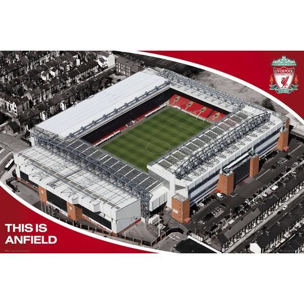 Liverpool Anfield Stade 61x91 5 Cm Affiche Poster Envoi Roule Cdiscount