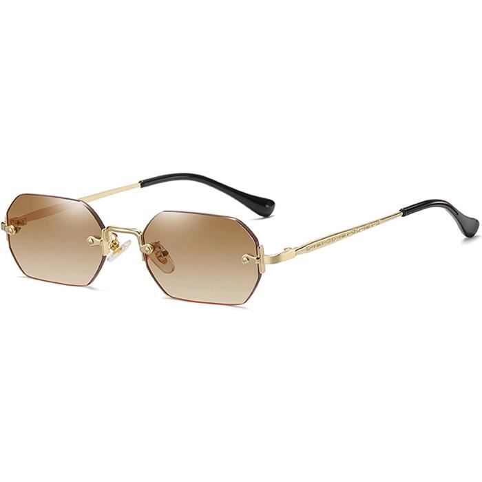 Lunettes De Soleil Femme SOJOS Carrées Surdimensionnées - Style Rétro Luxe - Protection UV400 - Modèle SJ2194