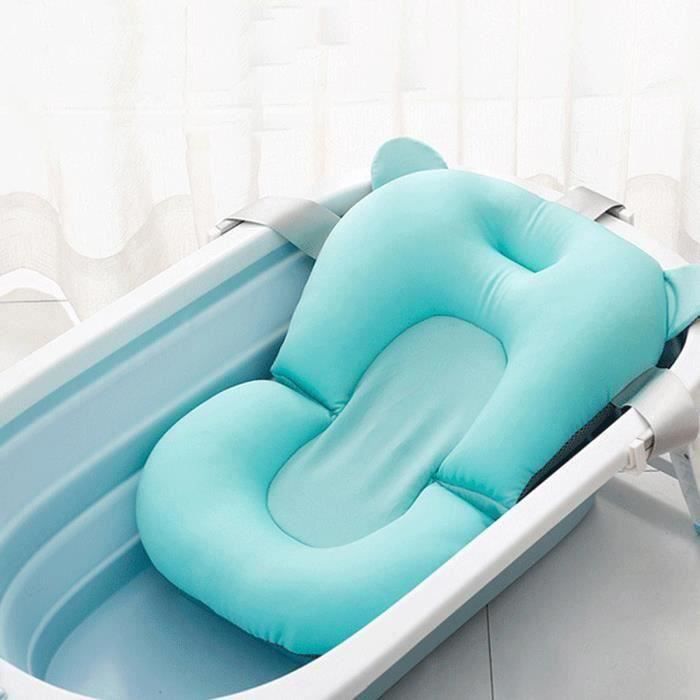 Tapis De Bain Antidérapant Pour Bébé - Coussin Siège Bain Nouveau-Né 0-6 Mois