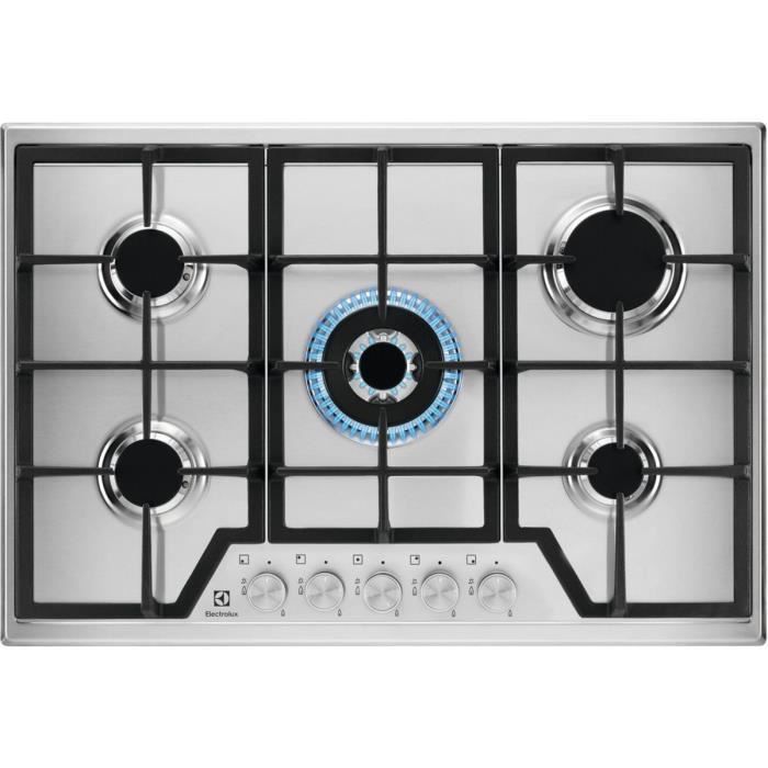 Table de cuisson vitroceramique 75cm encastrable noire coup de feu ROSIERES  - Mon Espace Cuisson