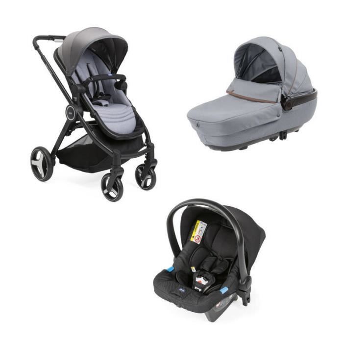 Poussette Compacte Looping SQUIZZ 3 - Naissance, Pliage Compact 1 Main -  Intense Grey - Cdiscount Puériculture & Eveil bébé