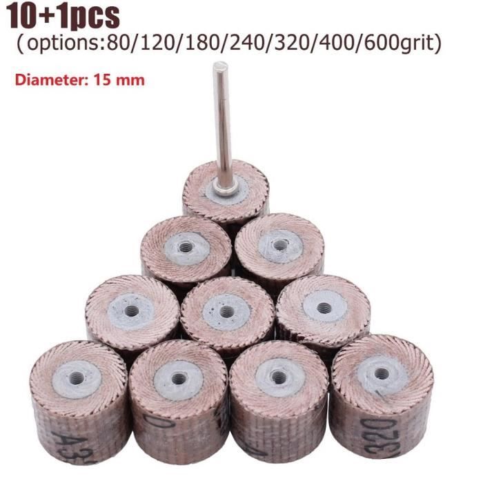 Lot De 10 Bandes Abrasives 40 Grit Oxyde D'Aluminium - Pour Ponçage Et Polissage