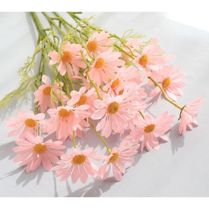 Bouquet Marguerites Artificielles - Résistantes UV - Pour Décoration Intérieur Et Extérieur