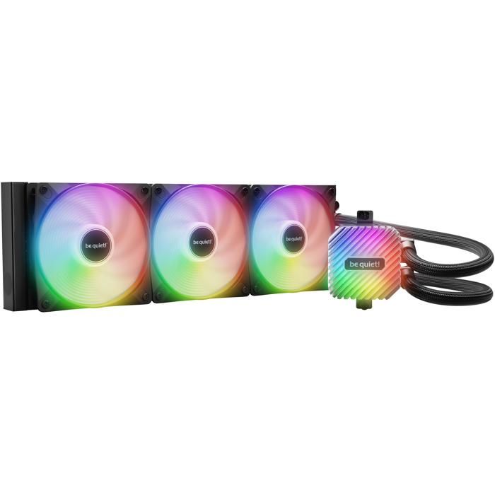 be quiet! Light Loop 360 mm Black système de refroidissement liquide poursystèmes fortement overclockés waterblock avec un élégant