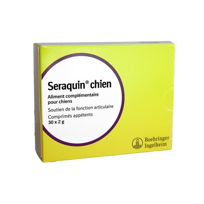 Comparer les prix de Seraquin chien - 30 comprimés