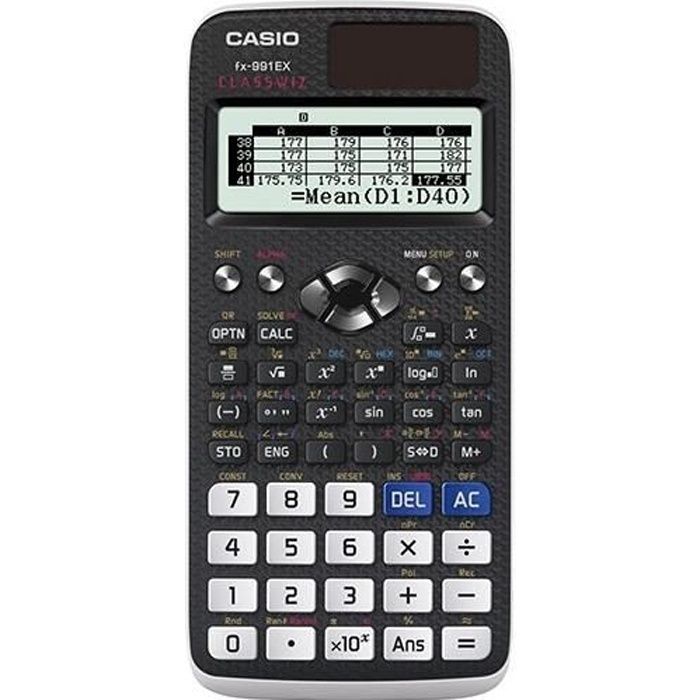 Calculatrice fx-991ES - CASIO -  - Fourniture scolaire,  fourniture bureau, accessoires informatique et produits cosmétiques de soin  et de beauté à bas prix !